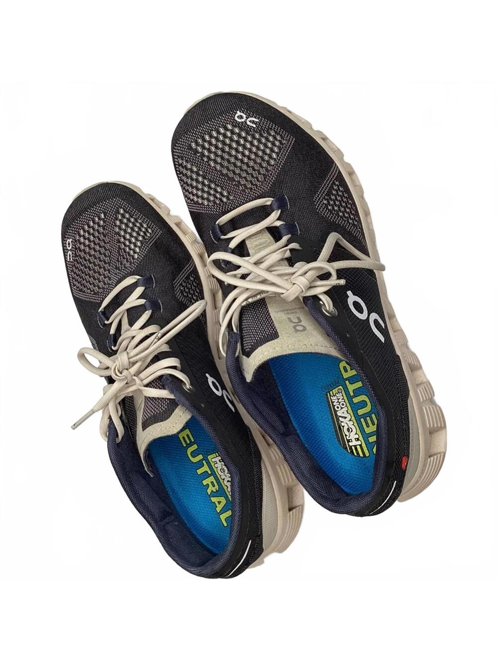 Cloudtec women’s black/beige runners. Cloud X. Size 9W.